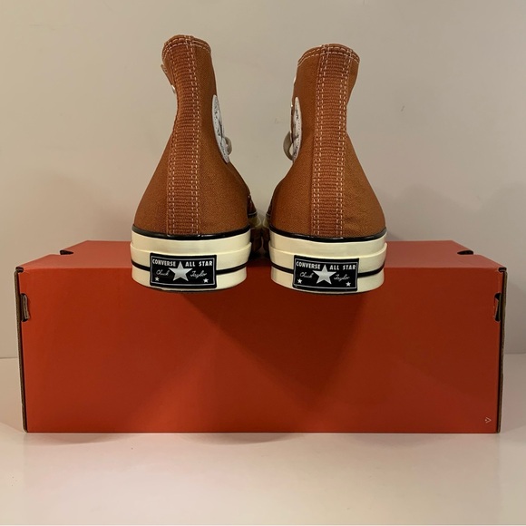 [BRAND NEW] CONVERSE CHUCK TAYLOR ALL STAR 70 HI VTG CANVAS TAWNY OWL SIZE 11 - Picture 6 of 9